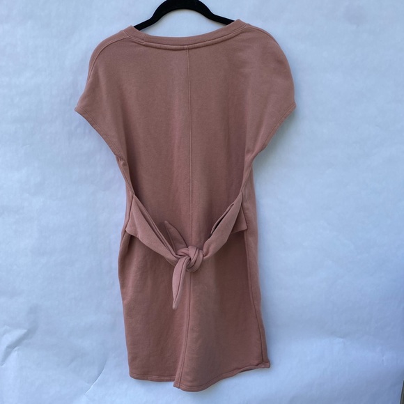 Athleta Embrace sweatshirt tie front dress - Picture 6 of 6